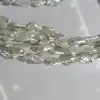 Milky white diamond-shaped bracelet beaded DIY handcrafted creative accessory craft jewelry details Picture